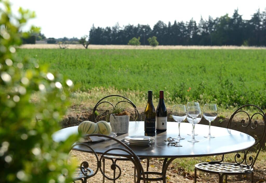 Partie de mas en location de vacances à Lagnes, Lubéron - Genius Loci